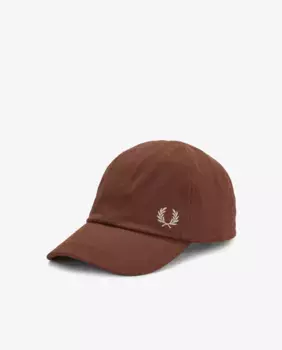 Однотонная мужская кепка с логотипом Fred Perry, коричневый