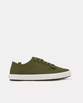 Однотонная мужская спортивная обувь на шнурках Camper, зеленый