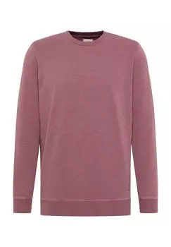 Однотонная мужская толстовка с круглым вырезом ETERNA, фиолетовый