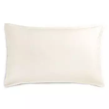 Однотонная наволочка из хлопкового сатина 300TC - Gottardo Lisola Basic, цвет Avorio