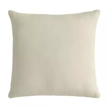 Однотонная подушка из чистого хлопка с эффектом потертости - Сенна Lisola Stone, цвет Sabbia