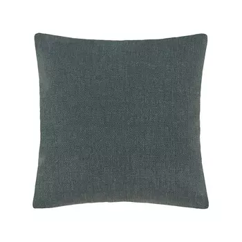 Однотонная подушка с эффектом теней. Coincasa, темно-зеленый