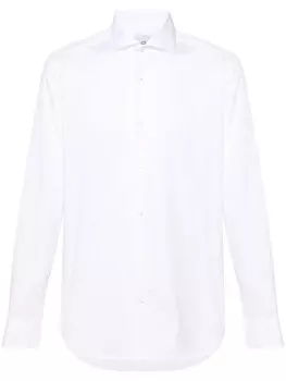 Однотонная рубашка D4.0, белый
