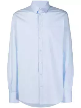 Однотонная рубашка DOLCE & GABBANA, синий