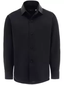 Однотонная рубашка Moustache, черный