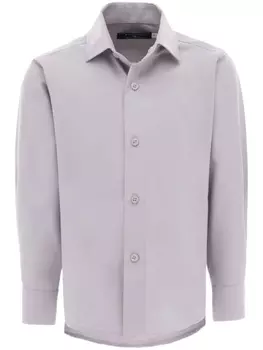 Однотонная рубашка Moustache, серый