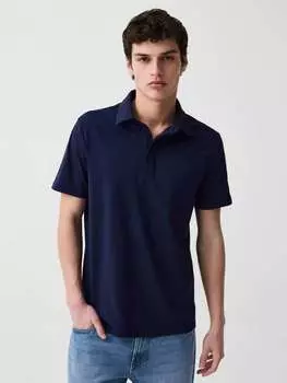 Однотонная рубашка-поло Active Ovs, цвет dark blue