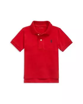 Однотонная рубашка-поло для мальчиков Ralph Lauren – для малышей, красный