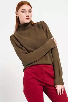 Однотонная рубашка-поло Esprit, зеленый