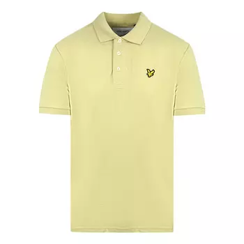 Однотонная рубашка-поло natures Lyle & Scott, зеленый