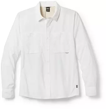 Однотонная рубашка с длинными рукавами Sahara — мужская REI Co-op, белый