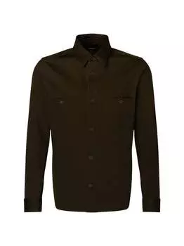 Однотонная рубашка Seidensticker, зеленый