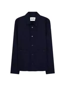 Однотонная рубашка Studio Seidensticker, синий