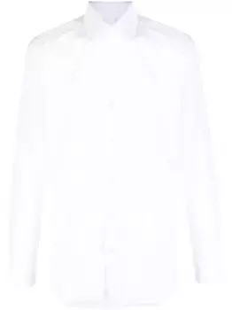 Однотонная рубашка TOM FORD, белый