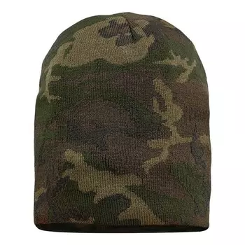 Однотонная шапка 8-й вязки Sportsmans Supply, цвет Green Camo