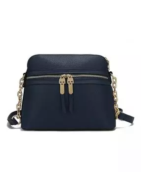 Однотонная сумка через плечо Pelisse от Mia K Mkf Collection, синий