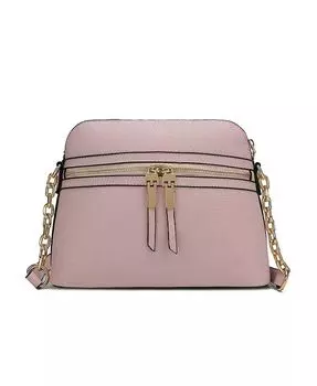 Однотонная сумка через плечо Pelisse от Mia K Mkf Collection, розовый