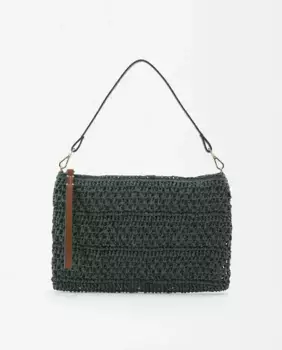 Однотонная сумка-конверт, трансформируемая в сумку через плечо, с застежкой-молнией Parfois, зеленый