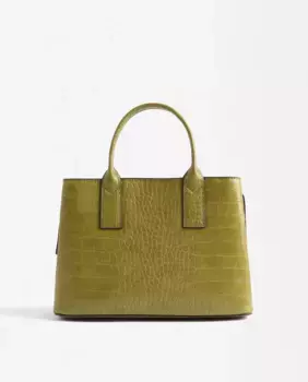 Однотонная сумка-тоут, трансформируемая в сумку через плечо, с застежкой-молнией Parfois, зеленый