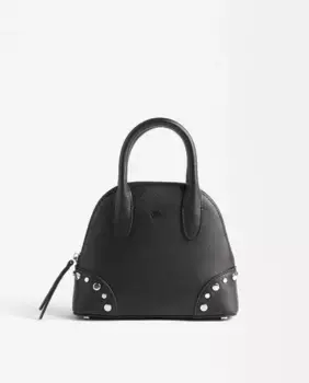 Однотонная сумка-тоут, трансформируемая в сумку через плечо, с заклепками и застежкой-молнией Parfois, черный