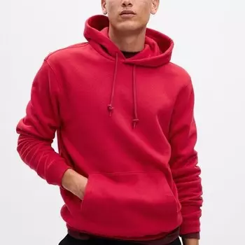 Однотонная толстовка с капюшоном Gap, красный