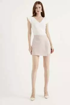 Однотонная юбка Herita, розовый