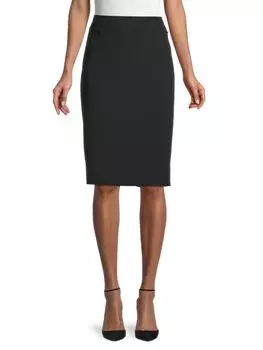 Однотонная юбка-карандаш Dkny, черный