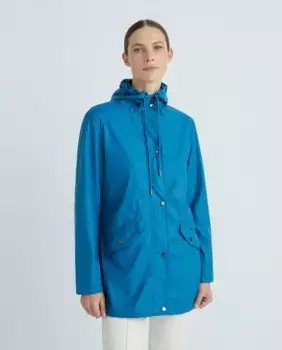 Однотонная женская парка Zermatt, синий