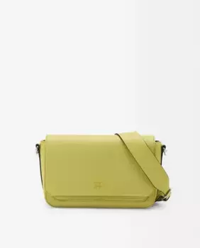Однотонная женская сумка через плечо с клапаном и магнитной застежкой Parfois, зеленый