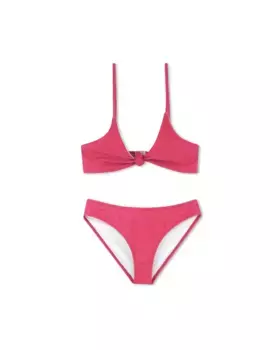 Однотонное девичье бикини с регулируемыми бретелями Zadig & Voltaire, цвет Rosa