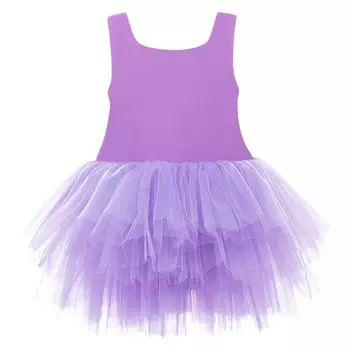 Однотонное платье-пачка Purple Iris Mimi Tutu, фиолетовый