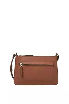 Однотонное плечо Eden через плечо FIORELLI, коричневый