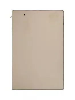 Однотонное пляжное полотенце из чистого хлопка с сотами Coincasa, бежевый