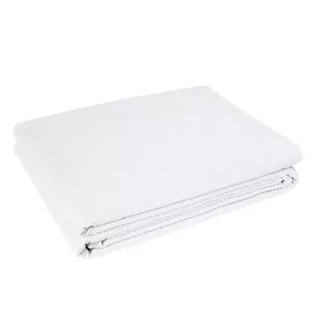 Однотонное покрывало из пике из чистого хлопка - Классика Coccoy, белый (14), Piazza e Mezza