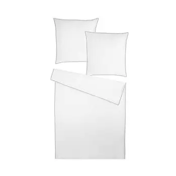 Однотонное постельное белье Dream сна White Collection Pico-Pico Наволочка одинарная 40х60 см темно-синяя Traumschlaf