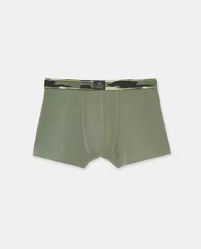 Однотонные эластичные мужские боксеры Easy Wear