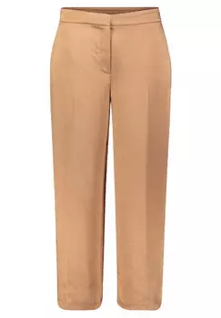 Однотонные брюки из ткани Betty Barclay, коричневый