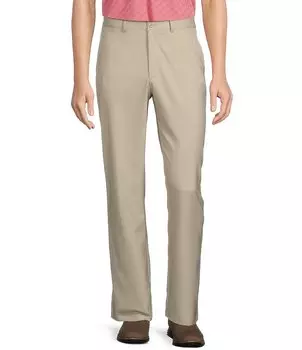 Однотонные брюки классического кроя с плоской передней частью Roundtree & Yorke Performance Stewart, бежевый