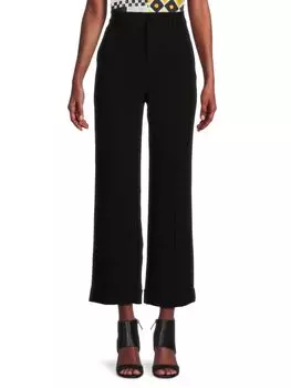 Однотонные брюки Kris с плоской передней частью Cinq Sept, черный