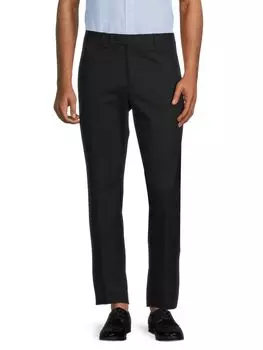 Однотонные брюки Lauren Ralph Lauren, черный