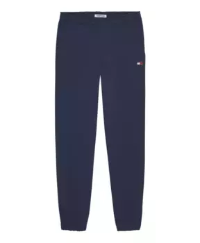Однотонные брюки с логотипом Tommy Jeans, синий