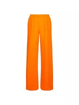 Однотонные брюки Seidensticker, оранжевый