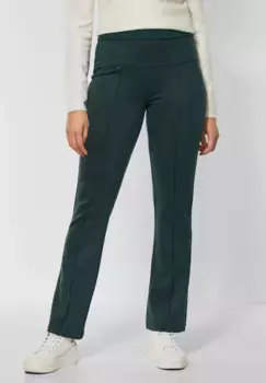 Однотонные брюки STREET ONE, цвет Deep Clary Mint