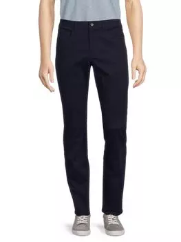 Однотонные брюки узкого кроя Vince, цвет Coastal