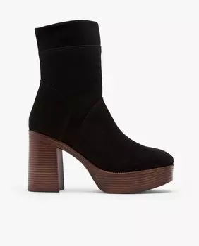 Однотонные черные женские ботильоны Cupl, черный