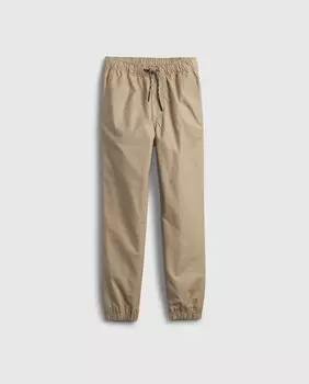 Однотонные детские штаны на кулиске Gap, бежевый