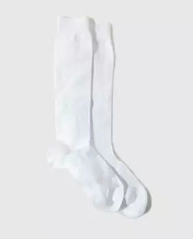 Однотонные детские высокие носки Condor, белый