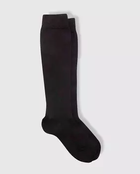 Однотонные детские высокие носки Condor, черный