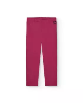 Однотонные девичьи леггинсы цвета фуксии Tuc tuc, розовый