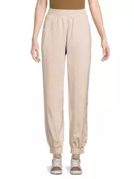 Однотонные джоггеры BCBGMAXAZRIA Beige
